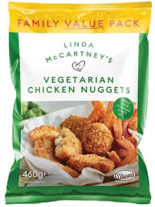 Linda McCartney Veggie Chicken Nuggets 460gm