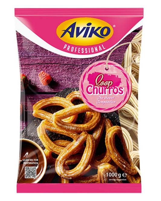 Frozen Aviko Churros Loops 4 x 1kg