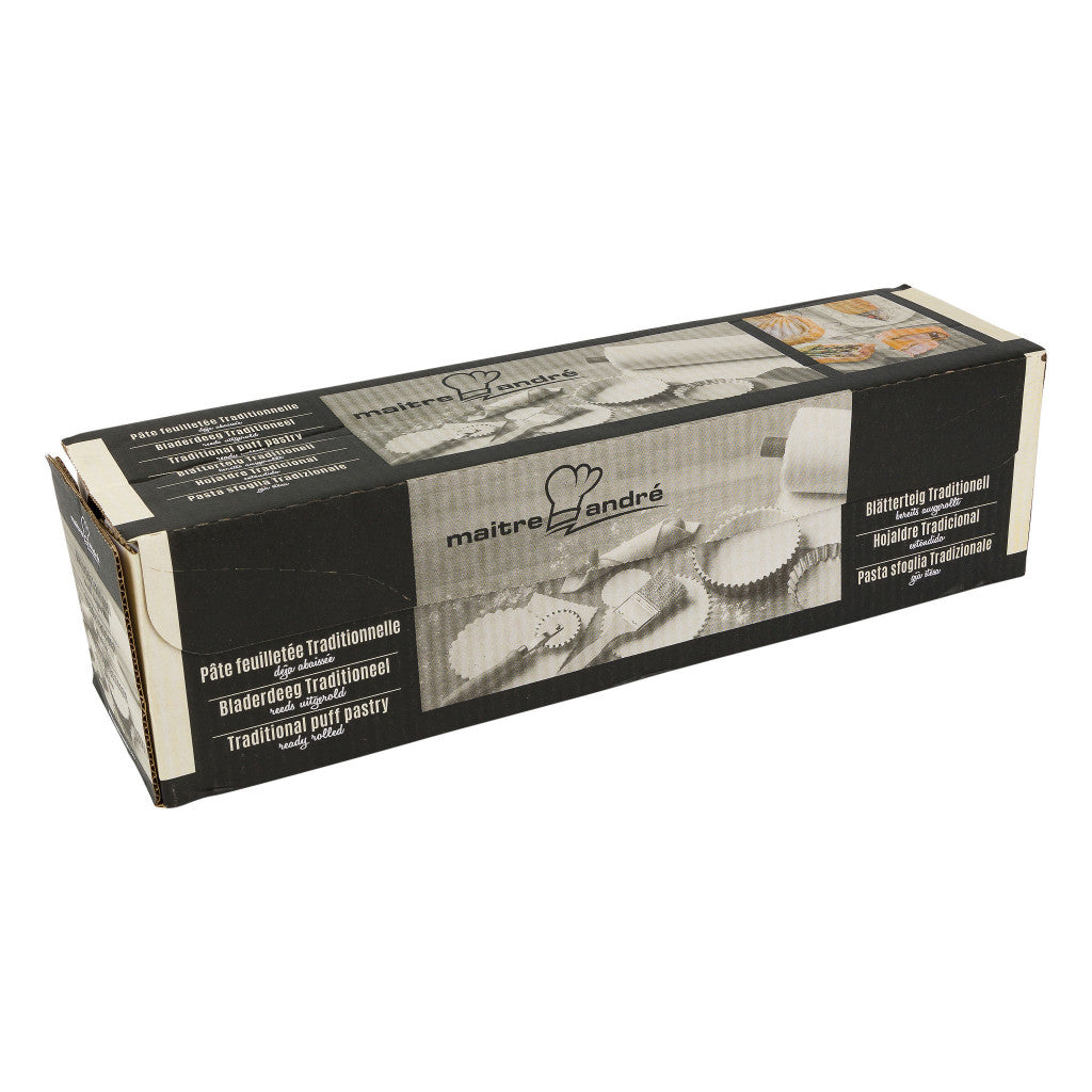 Maitre Andre Fresh Extra Thick Puff Pastry Roll 4.25kg