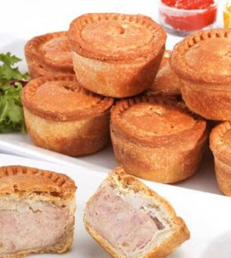 Frozen Pork Farms Buffet Pork Pies 24 x 65gm
