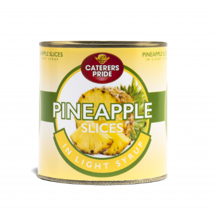 Caterers Pride Tinned Pineapple Rings 825gm