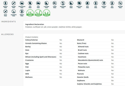 Frozen Aviko Hash Browns 2.5kg