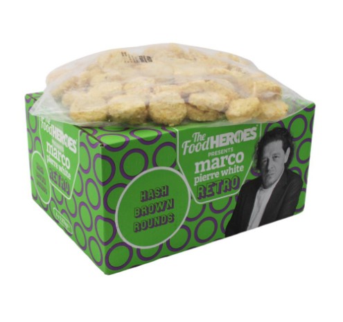 Marco Pierre White Frozen Hash Brown Rounds 4 x 2.27kg