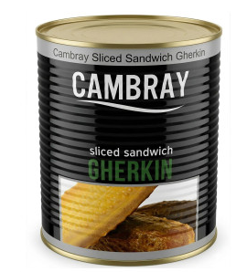 Cambray Sliced Sandwich Gherkin 2.9kg