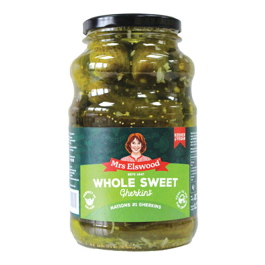 Mrs Elswood Catering Whole Sweet Gherkins 2.5kg