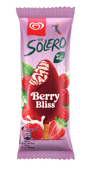Frozen Solero Berry Bliss 25 x 90ml