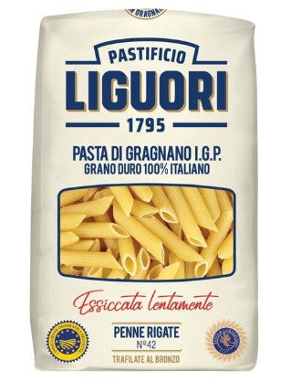 LIGUORI Premium Italian No.42 Penne Rigate 500gm