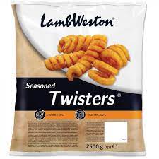 Lamb Weston Seasoned Twisters 4 x 2.5kg