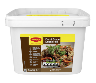 Maggi Demi-Glace Sauce Mix 1.52kg / 16ltr - TO ORDER ONLY
