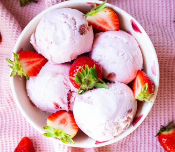 Marshfield Succulent Strawberry Ice Cream 4.5ltr
