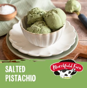 Marshfield Pistachio (Nut Free) Ice Cream 4.5ltr