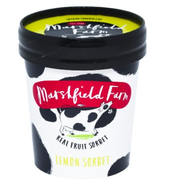 Marshfield Lemon Sorbet Mini Tubs 12 x 125ml