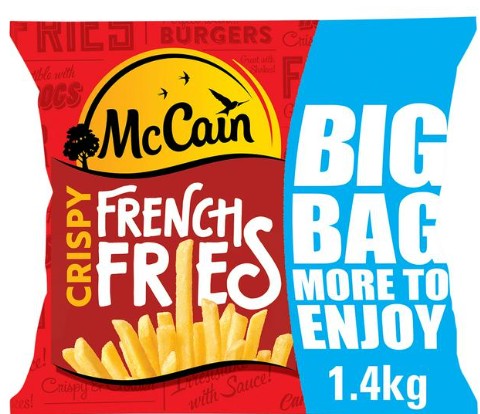 McCain Crispy French Fries 1.4kg - TO ORDER ONLY