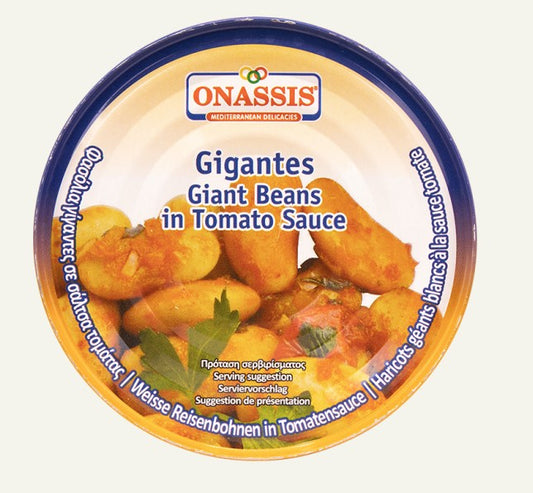 Onassis Baked Gigantes Beans in Tomato Sauce 280gm - TO ORDER ONLY