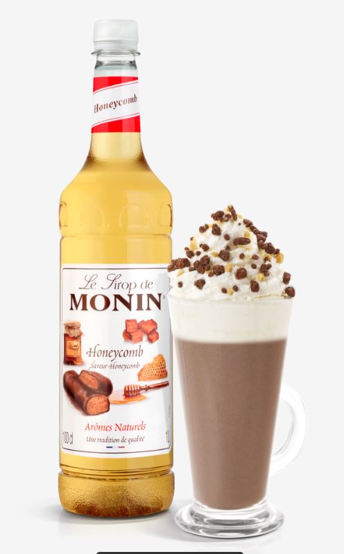 MONIN Premium Honeycomb Syrup 1L