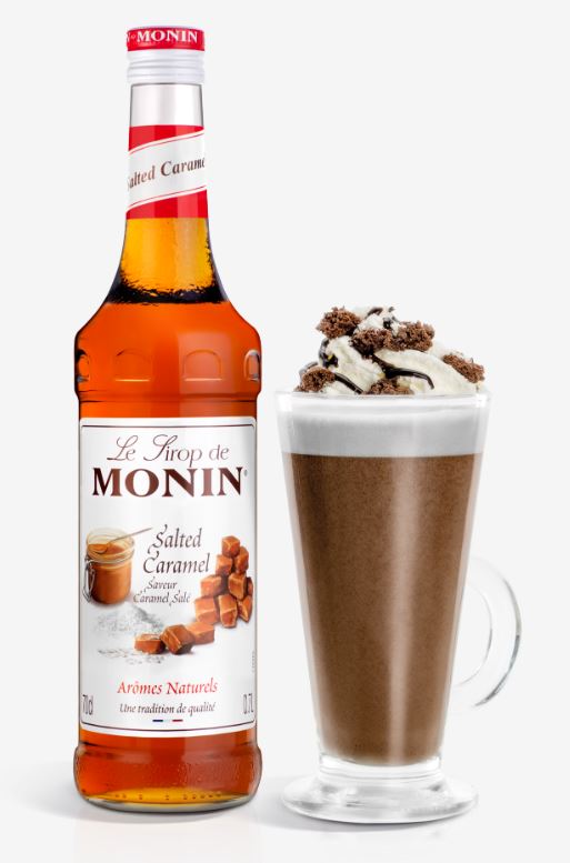 Monin Salted Caramel Syrup (Glass) 70cl