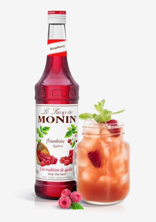 Monin Raspberry Syrup (Glass) 70cl