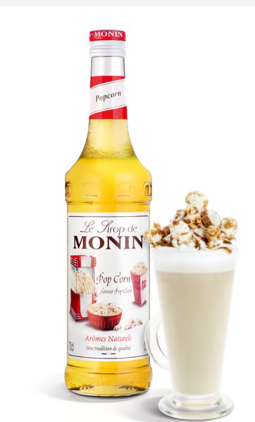 Monin Popcorn Syrup (Glass) 70cl