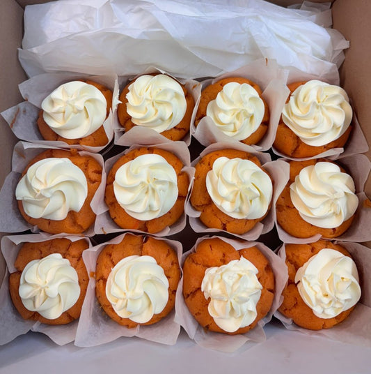 Sussex Handmade VEGAN St Clements Muffin 1 x 12 - TO ORDER ONLY