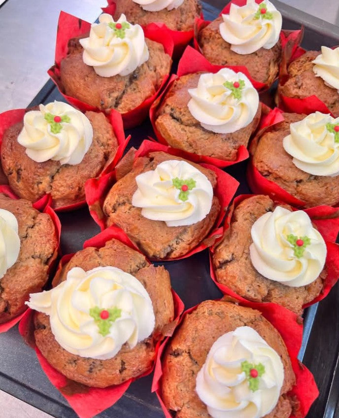 Sussex Handmade Mince Pie Muffins 1 x 12 - TO ORDER ONLY