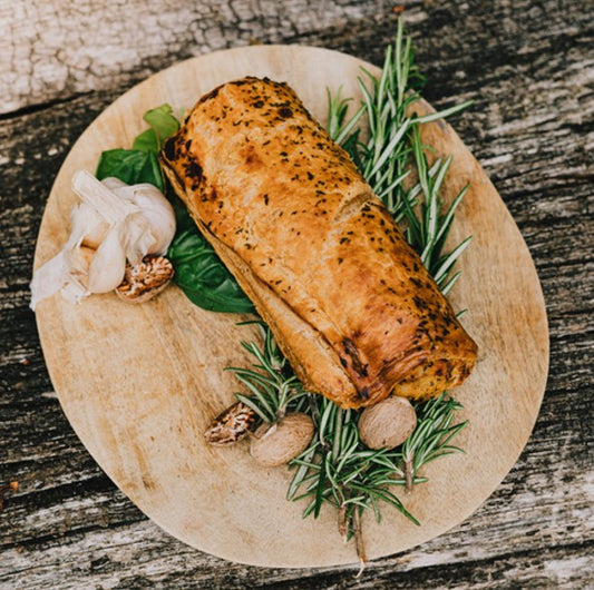 Nelly's Sweet Potato & Goats Cheese Sausage Roll 130gm - TO ORDER ONLY