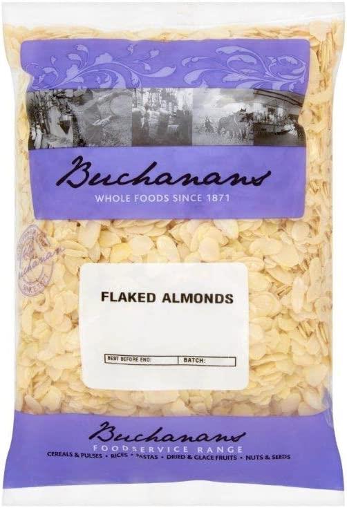 Buchanan FLAKED Almonds 1kg
