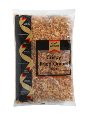Chef William Crispy Fried Onions 500gm
