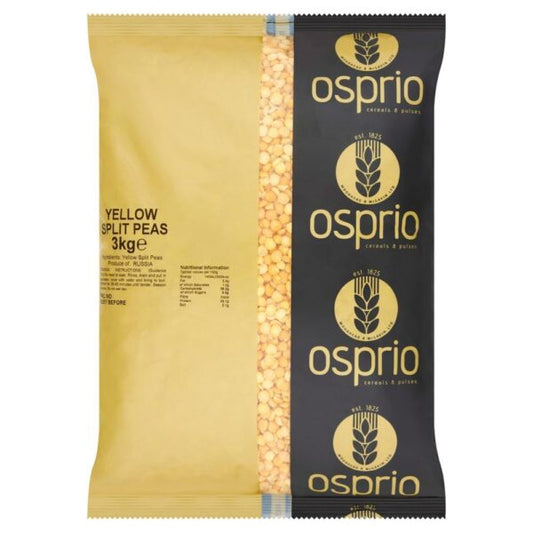 Osprio Yellow Split Peas 3kg
