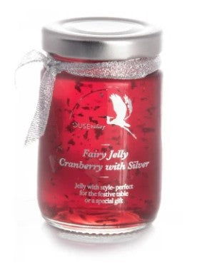 Ouse Valley Cranberry Jelly with Edible Silver Leaf 100gm