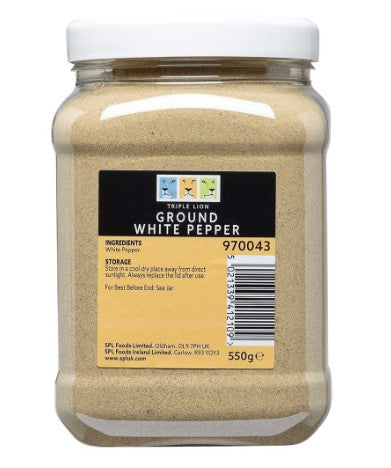 Triple Lion Ground White Pepper 550gm