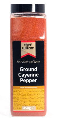 Chef William Cayenne Pepper 450gm