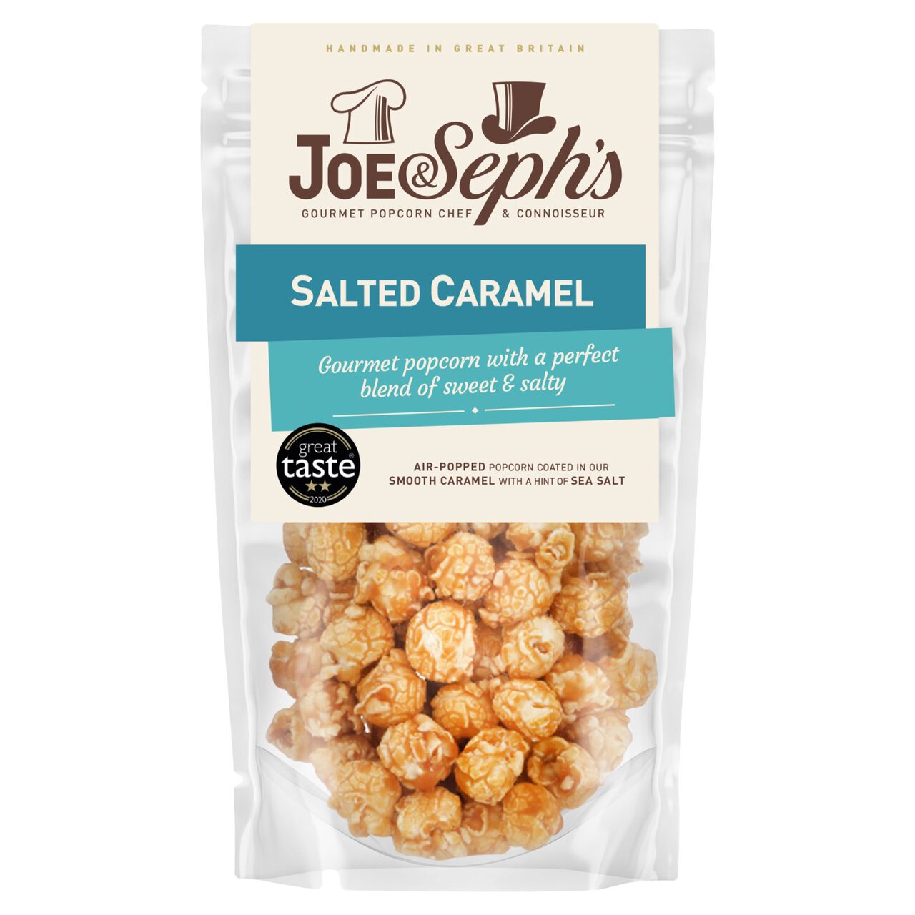 Joe & Sephs Salted Caramel Popcorn 70gm