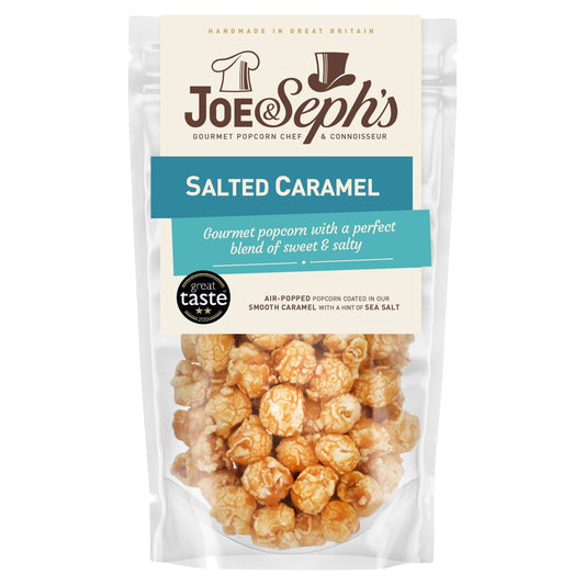 Joe & Sephs Salted Caramel Popcorn 70gm
