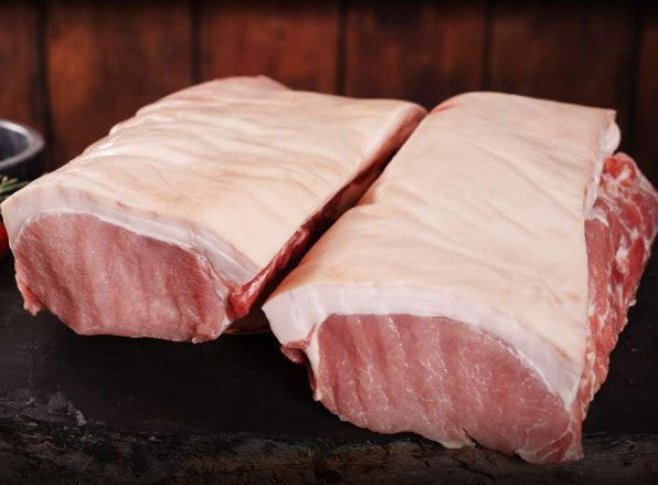 Pork Loin - Boned Only (Rind on) Approx 5kg