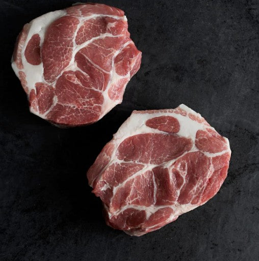 10oz Pork Shoulder Collar Steaks