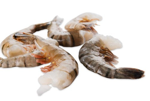 Frozen Whole Raw King Prawn (Head off & Tail on) 6/8 800gm