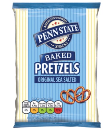 Penn State Salted Pretzels 33x30g
