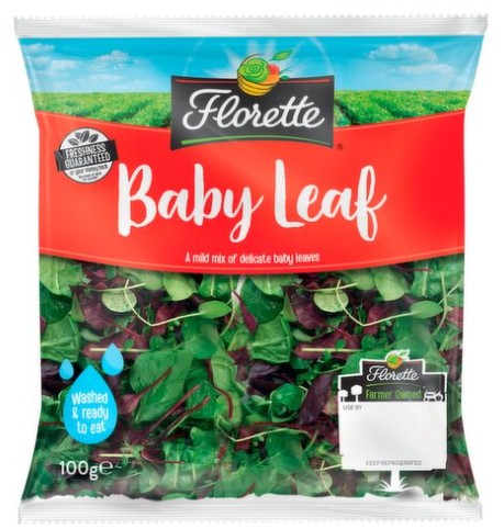 Fresh Florette Baby Leaf Salad 100gm - TO ORDER ONLY