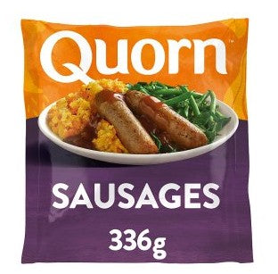 Frozen Quorn Vegan Sausages 336gm (x8)