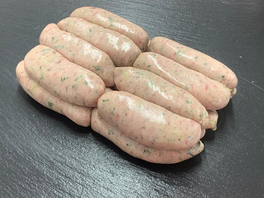 Parkers Pork and Leek Sausages 6's 1 x 18 1.361kg