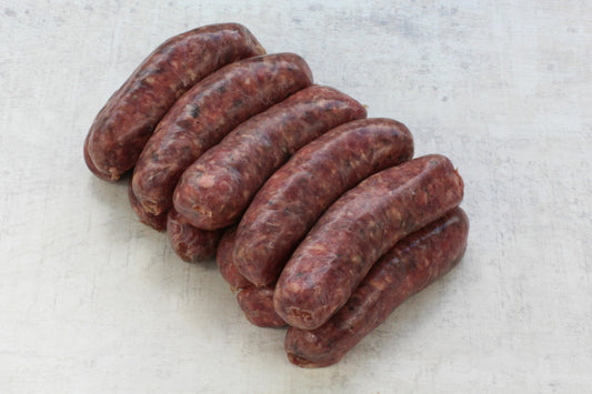 Parkers Venison and Red Wine Sausages 6's 1 x 18 1.361kg
