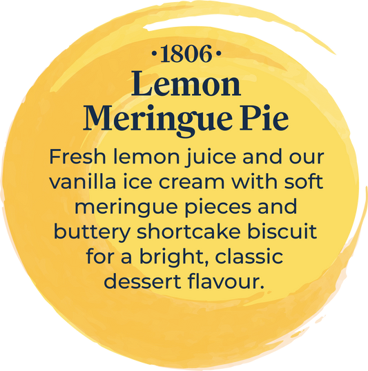 Sussex Ice Cream 1806 Lemon Meringue Pie 5ltr