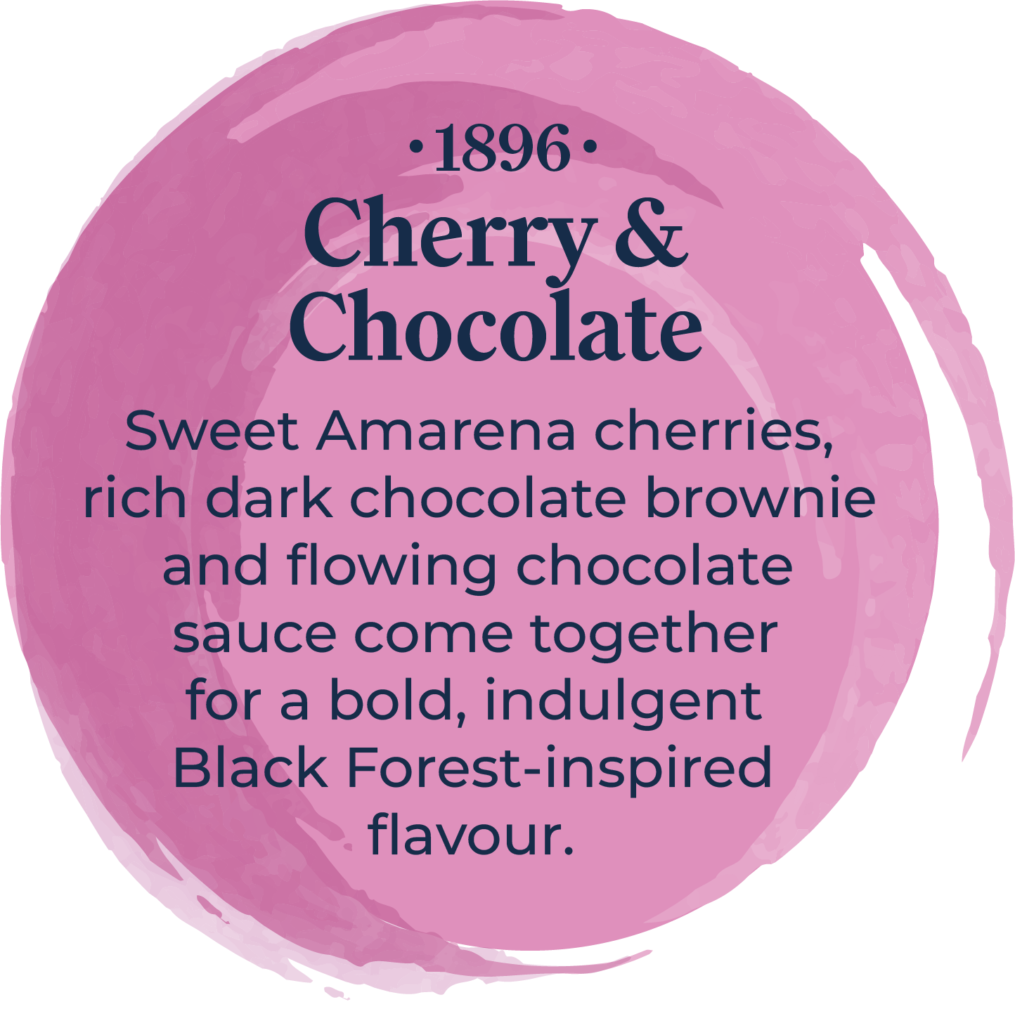 Sussex Ice Cream 1896 Cherry & Chocolate 5ltr - NEW RECIPE