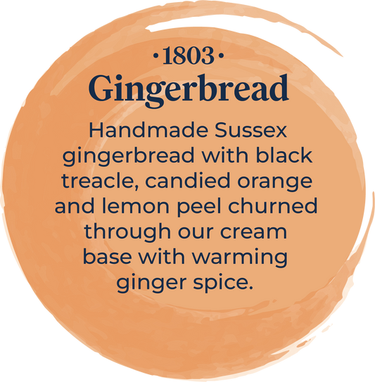 Sussex Ice Cream 1803 Gingerbread 5ltr