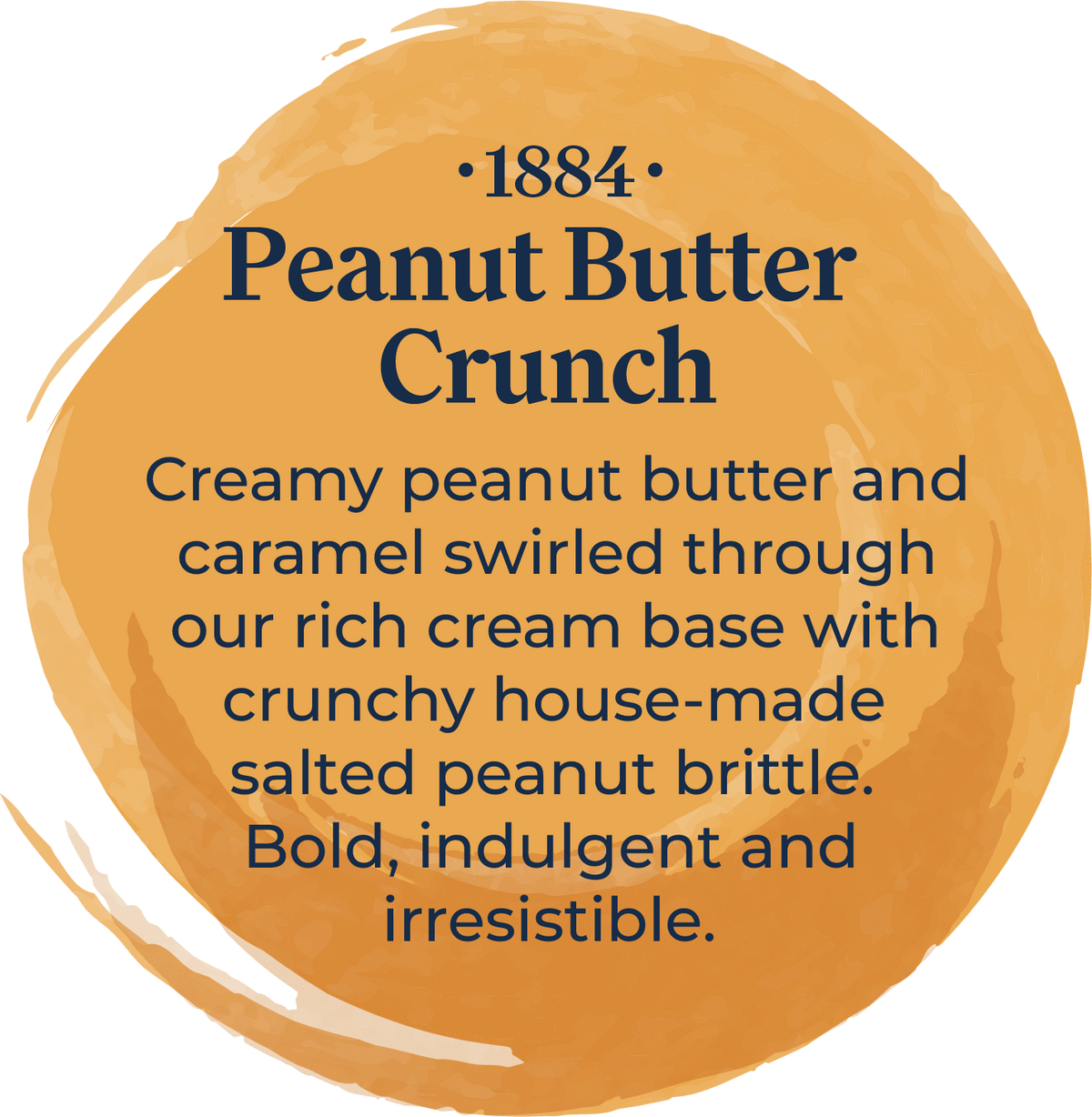 Sussex Ice Cream 1884 Peanut Butter Crunch 5ltr