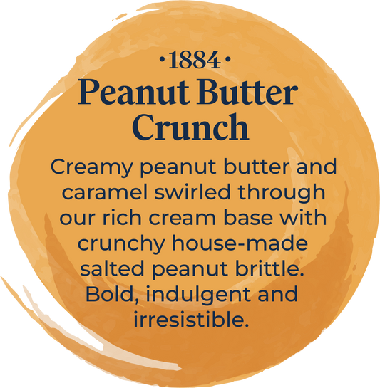 Sussex Ice Cream 1884 Peanut Butter Crunch 5ltr