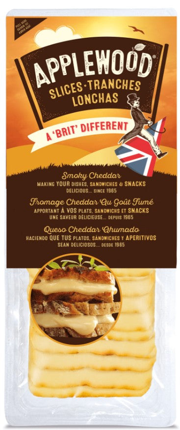 Smoked Applewood Cheese Slices 750gm