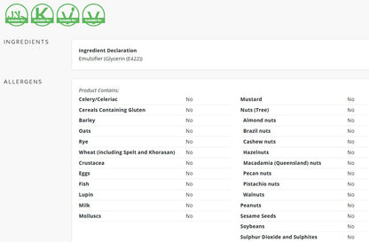 SOSA Glycerine 1.3kg