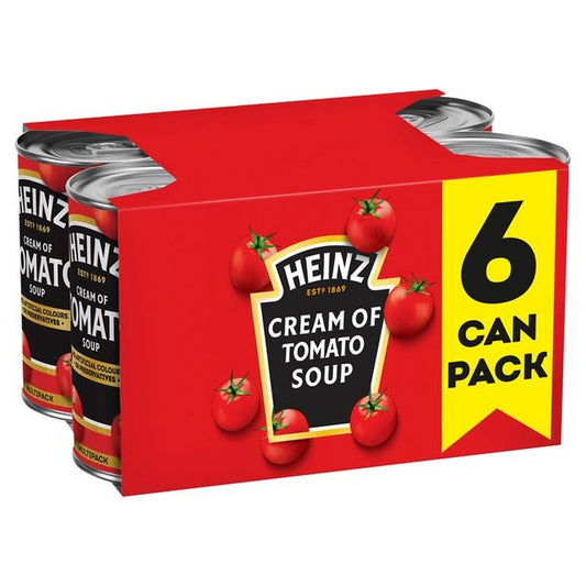 Heinz Cream of Tomato Soup 6 x 400gm - TO ORDER ONLY