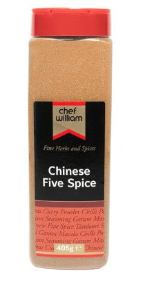 Chef William Chinese Five Spice 405gm